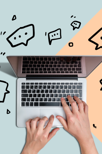 webproject concetto di chat online